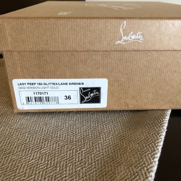 Christian Louboutin Lady Peep 150  36 / US 6 , Authentic - Picture 10 of 13